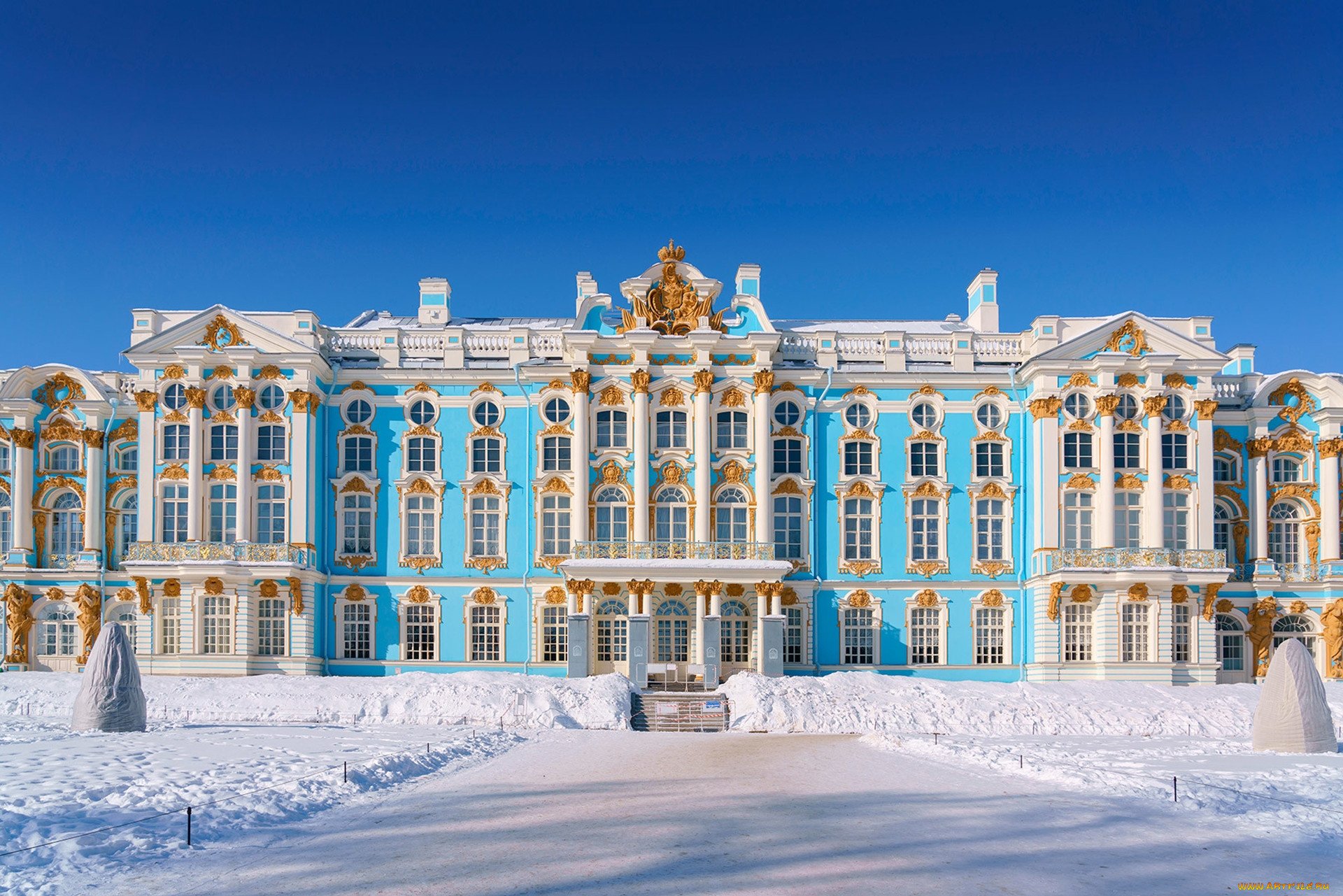 Екатерининский дворец, город Пушкин