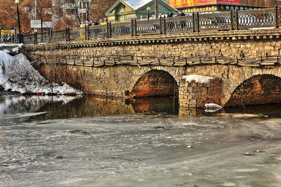 Фотография Каменного моста в Екатеринбурге