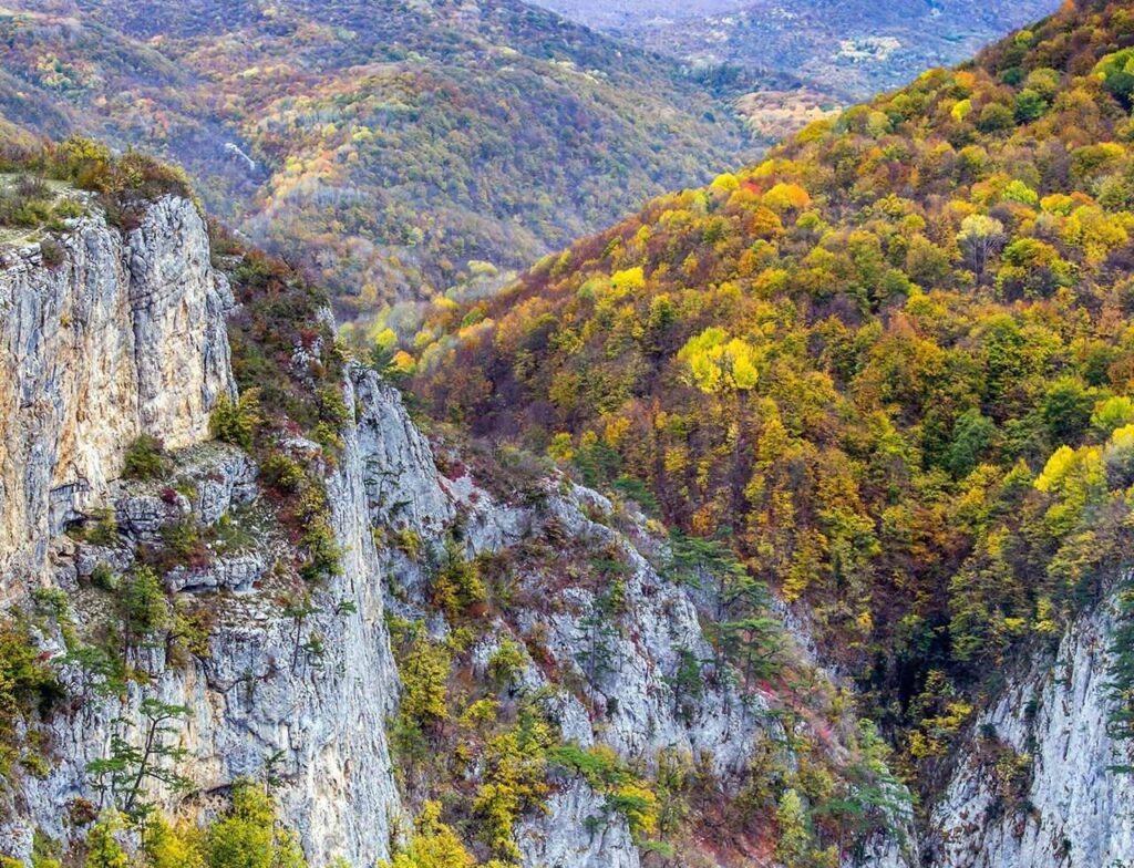 Большой каньон в Крыму
