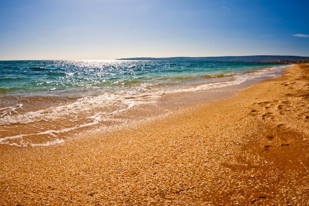 Пляж Феодосии в Крыму