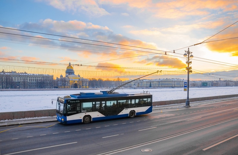 Троллейбус в Санкт Петербурге