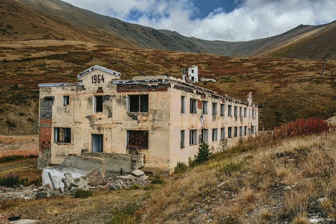 Заброшенный Акташский рудник на Алтае